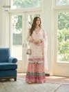 7077 And 7089 By Alizeh Georgette Sharara Suits Wholesalers In Surat
